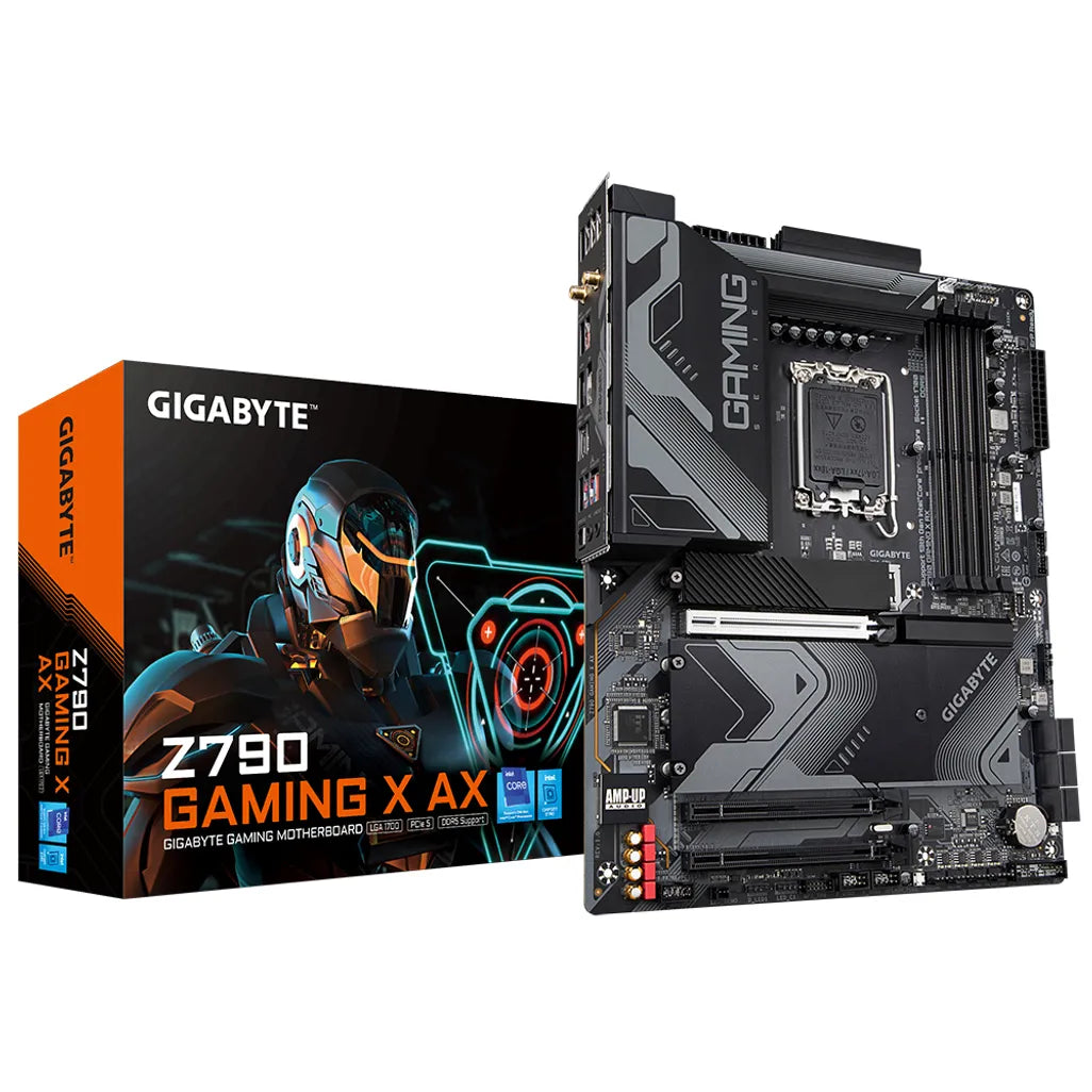 Gigabyte GA-Z790-GAMING-X-AX Z790 Gaming X AX Intel Z790 Raptor Lake LGA 1700 ATX DDR5 Desktop Motherboard