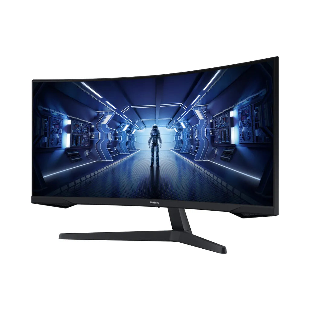 Samsung Odyssey G5 G55T 34" UWQHD (3440x1440) 1ms 165Hz VA AMD FreeSync Premium 1000R Curved Gaming Monitor