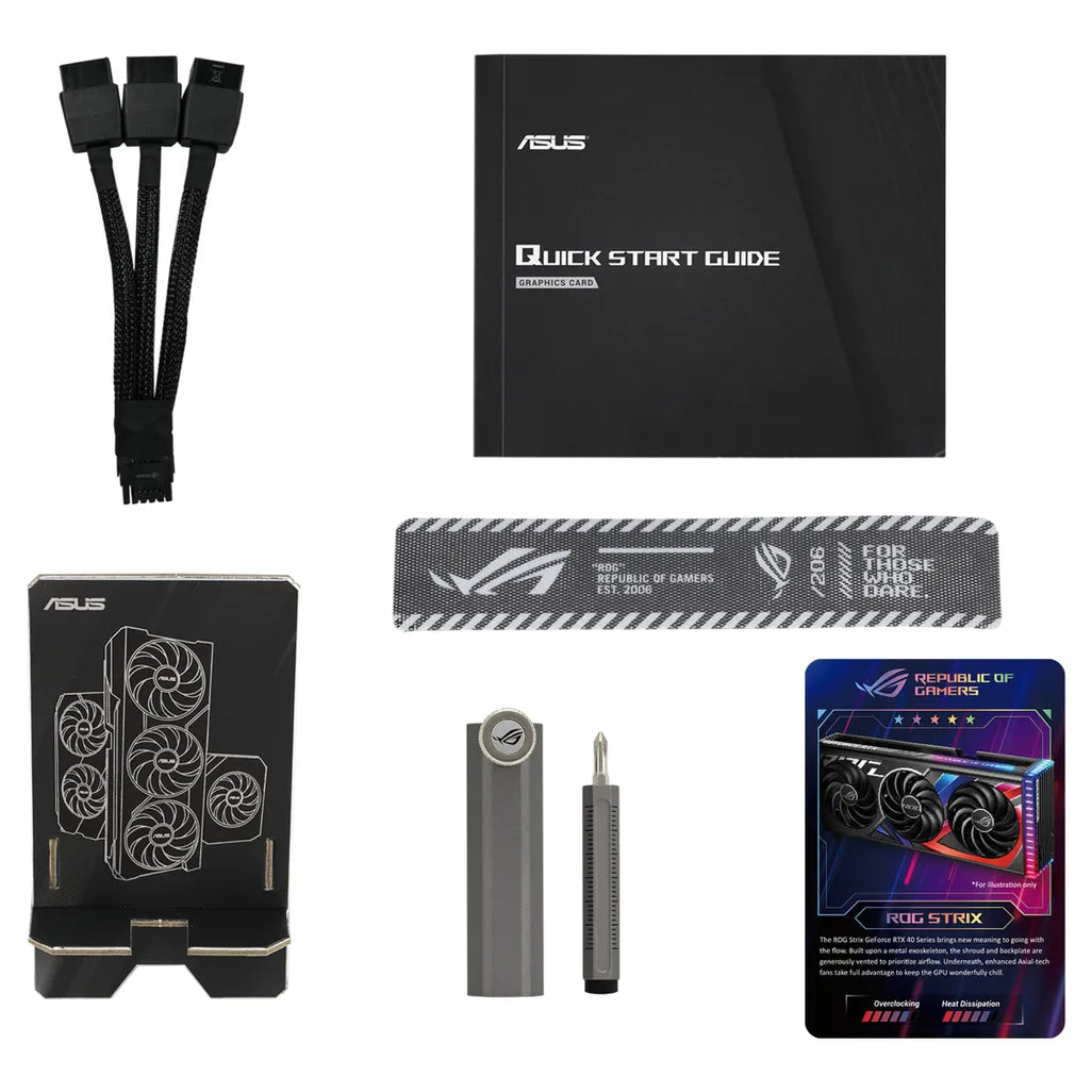 ASUS GeForce RTX 4070 Ti SUPER ROG Strix OC Edition GAMING 16GB GDDR6X 256-bit PCIe 4.0 Desktop Graphics Card