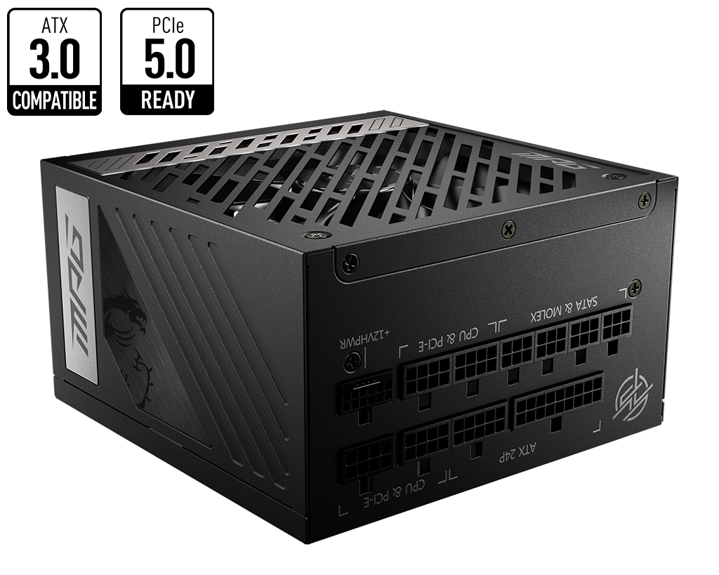 MSI MPG A850G PCIe 5.0 850W Modular 80+ Gold
