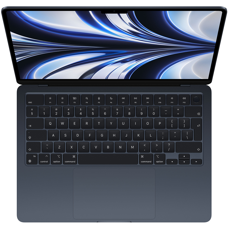 13-inch MacBook Air: Apple M2 chip with 8-core CPU and 8-core GPU, 16GB, 256GB - Midnight