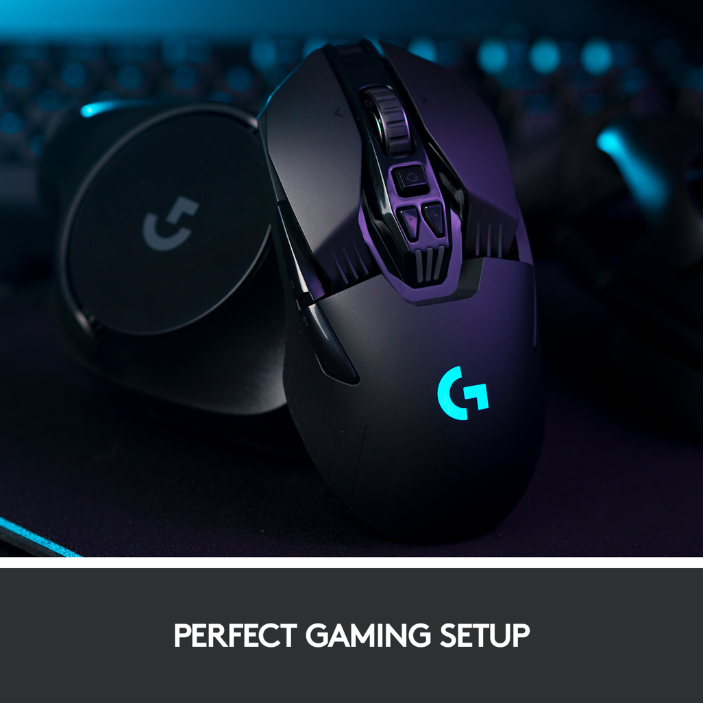 Logitech G903 LIGHTSPEED HERO 25k RGB Black Wireless Gaming Mouse