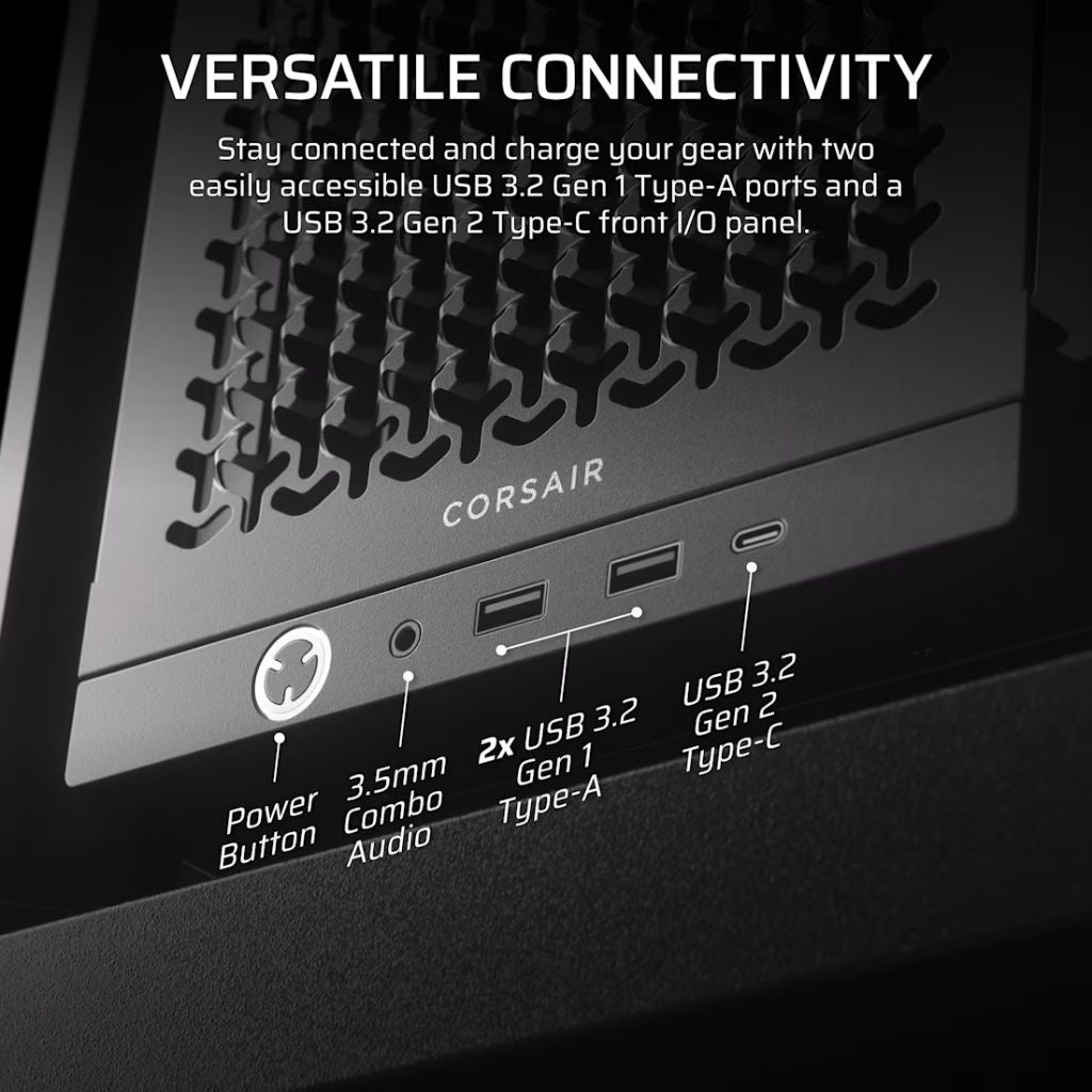 Corsair FRAME 4000D Modular Mid-Tower PC Case Black