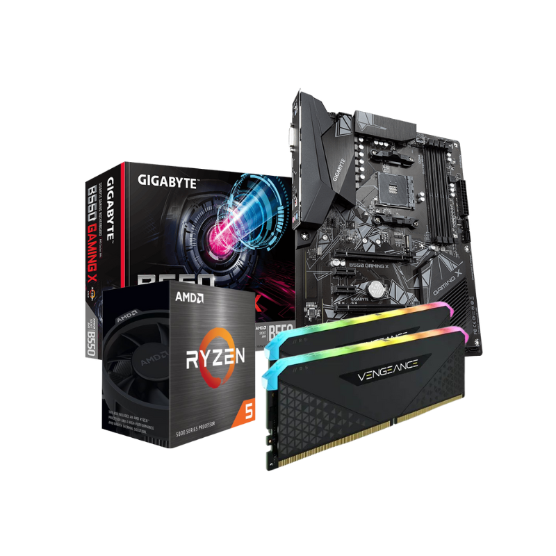 Ryzen 5 5600X / Gigabyte B550 Gaming X / Corsair Vengeance RGB (8x2) 16GB 3600MHz
