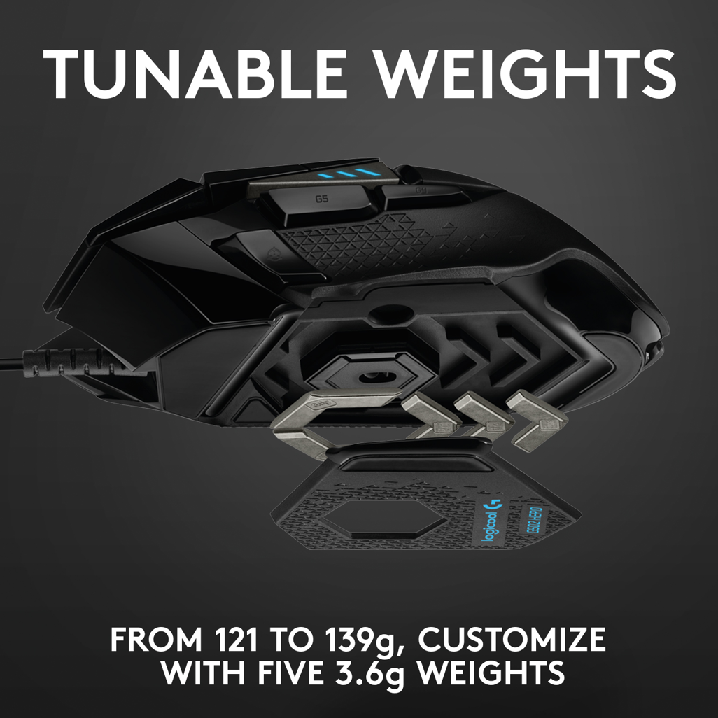 Logitech® G502 HERO High Performance Gaming Mouse