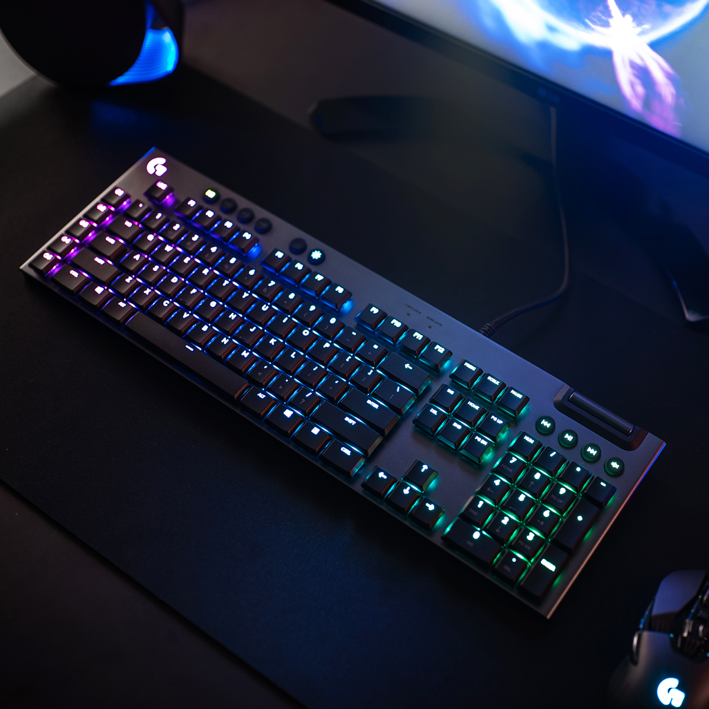 Logitech® G815 LIGHTSYNC RGB Mechanical Gaming Keyboard - GL Tactile