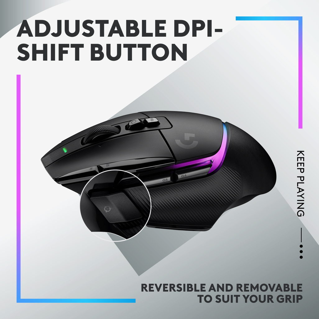 Logitech® G502 X PLUS Wireless Gaming Mouse - Black