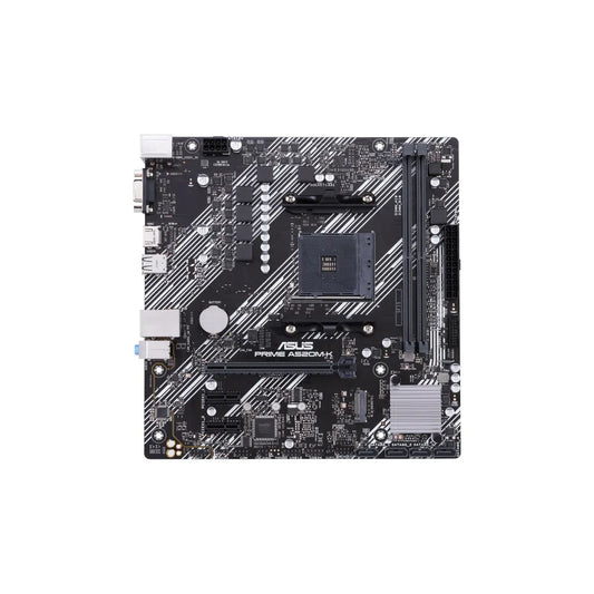 ASUS PRIME A520M-K AMD AM4 Socket A520 Micro-ATX Desktop Motherboard