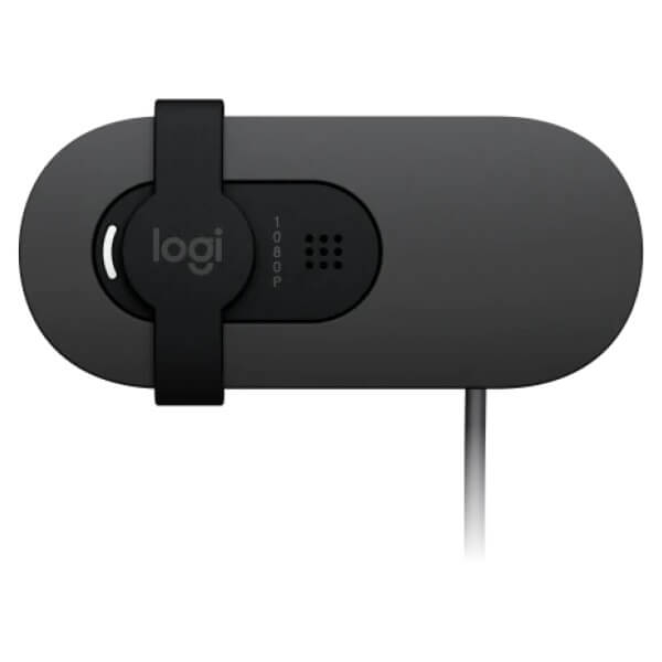 Logitech Brio 100 2.0MP Full HD 1080P Graphite USB 5Gbps Type-A Webcam