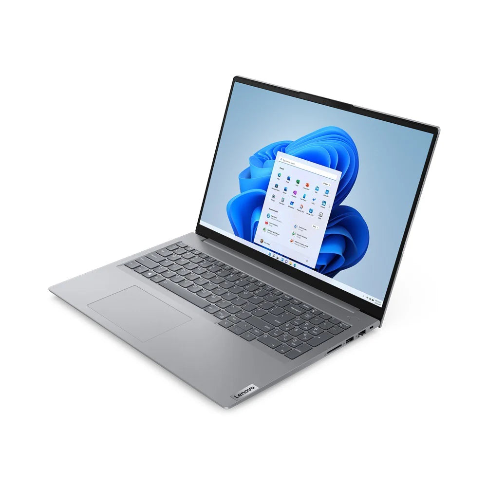 Lenovo ThinkBook 16 G6 AMD Ryzen 3 7330U 4.30GHz 4-Core 16" WUXGA (1920x1200) IPS Anti-Glare 8GB (1x8GB) DDR4-3200 512GB M.2 NVMe SSD Arctic Grey Laptop