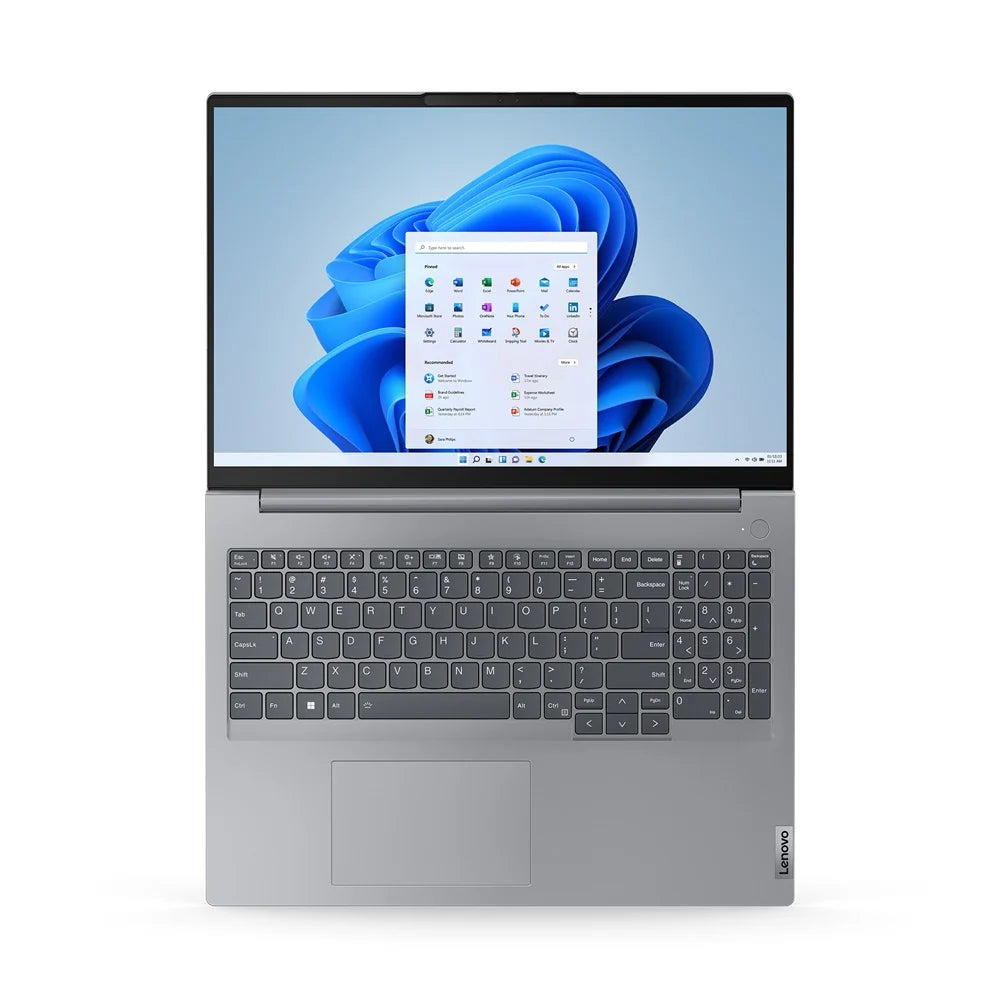 Lenovo ThinkBook 16 G6 AMD Ryzen 3 7330U 4.30GHz 4-Core 16" WUXGA (1920x1200) IPS Anti-Glare 8GB (1x8GB) DDR4-3200 512GB M.2 NVMe SSD Arctic Grey Laptop