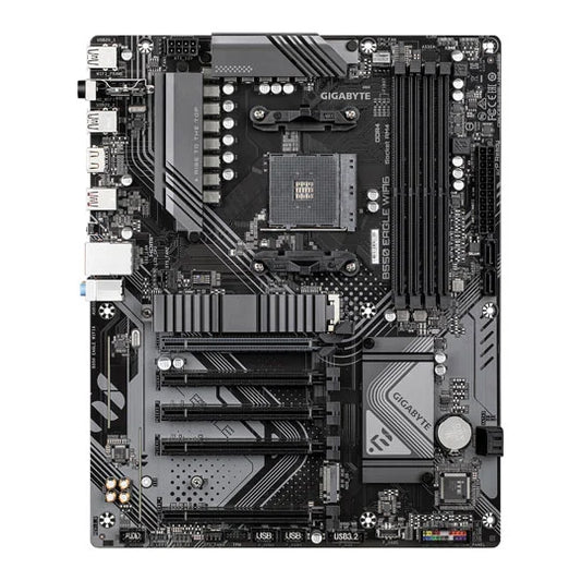 Gigabyte B550 EAGLE WiFi6 AMD AM4 Socket B550 ATX Desktop Motherboard
