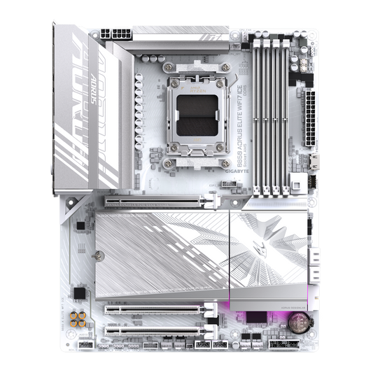 Gigabyte B850 AORUS ELITE WIFI7 ICE AMD B850 Ryzen Socket AM5 ATX Desktop Motherboard