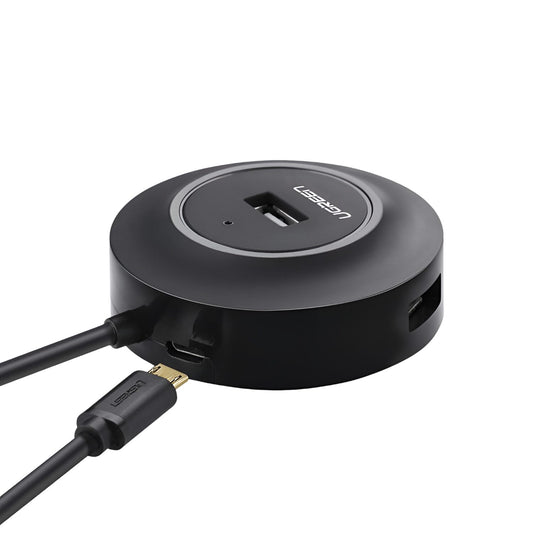 UGREEN 4-IN 1 USB 2.0 Hub (20777) – Black