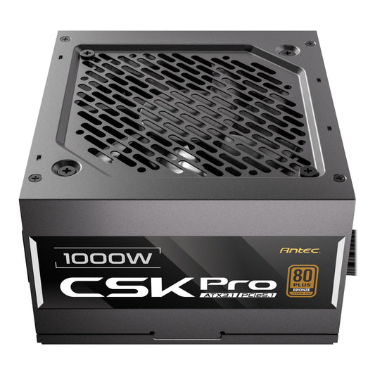 Antec CSK1000 PRO ATX3.1 Semi-Modular 1000W Power Supply (80 PLUS Bronze, PCIe 5.1, ATX 3.1 Certified)