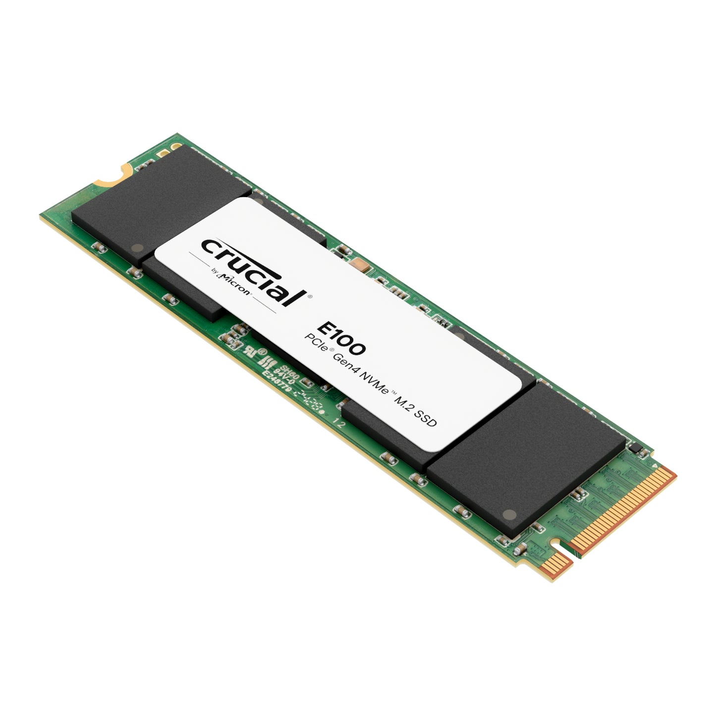 Crucial E100 2TB PCIe Gen4 2280 NVMe M.2 SSD