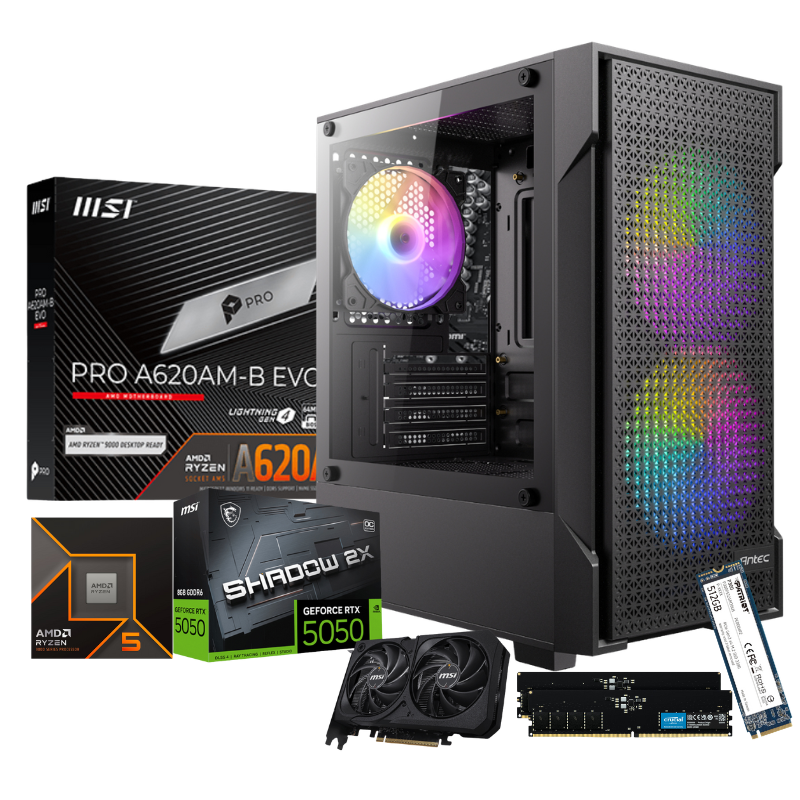 Ryzen 5 8400F AM5 RTX 5050 8GB