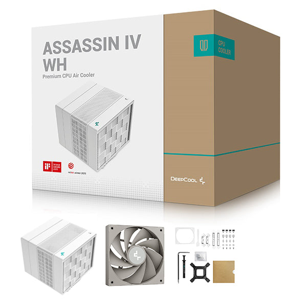 DeepCool ASSASSIN IV WH 140mm Dual Tower White CPU Air Cooler