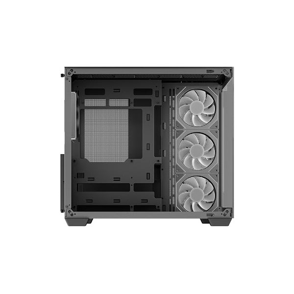 DeepCool CG530 4F ARGB Tempered Glass Steel Black ATX Mid-Tower Desktop Chassis