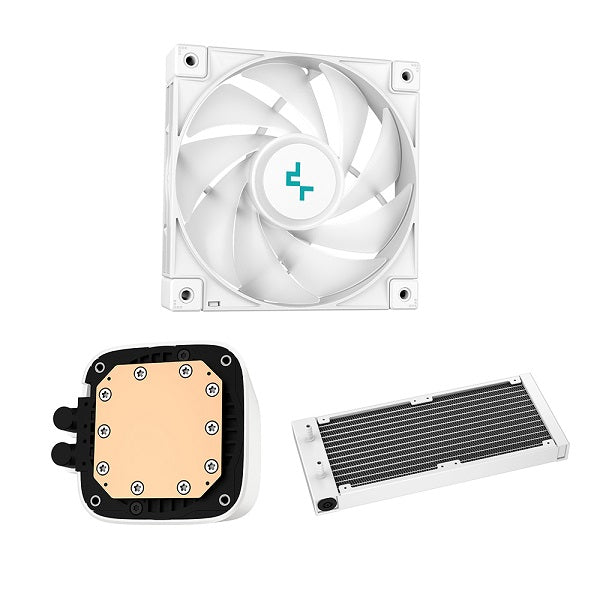 DeepCool LS520 ARGB Liquid CPU Cooler – White
