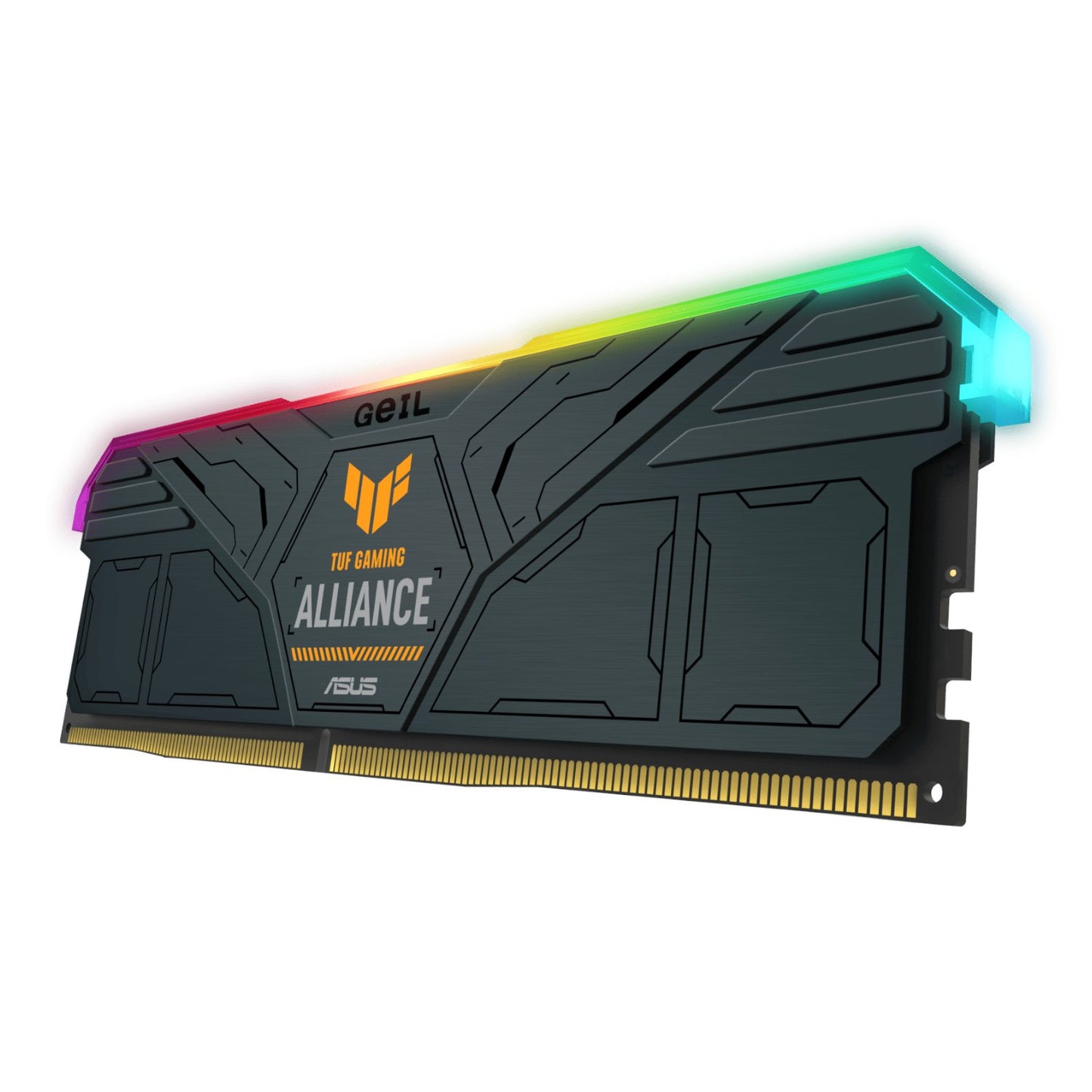 Geil Gemini TUF RGB 32GB KIT(2X16GB) 6000MHz DDR5 Desktop Gaming Memory – Grey