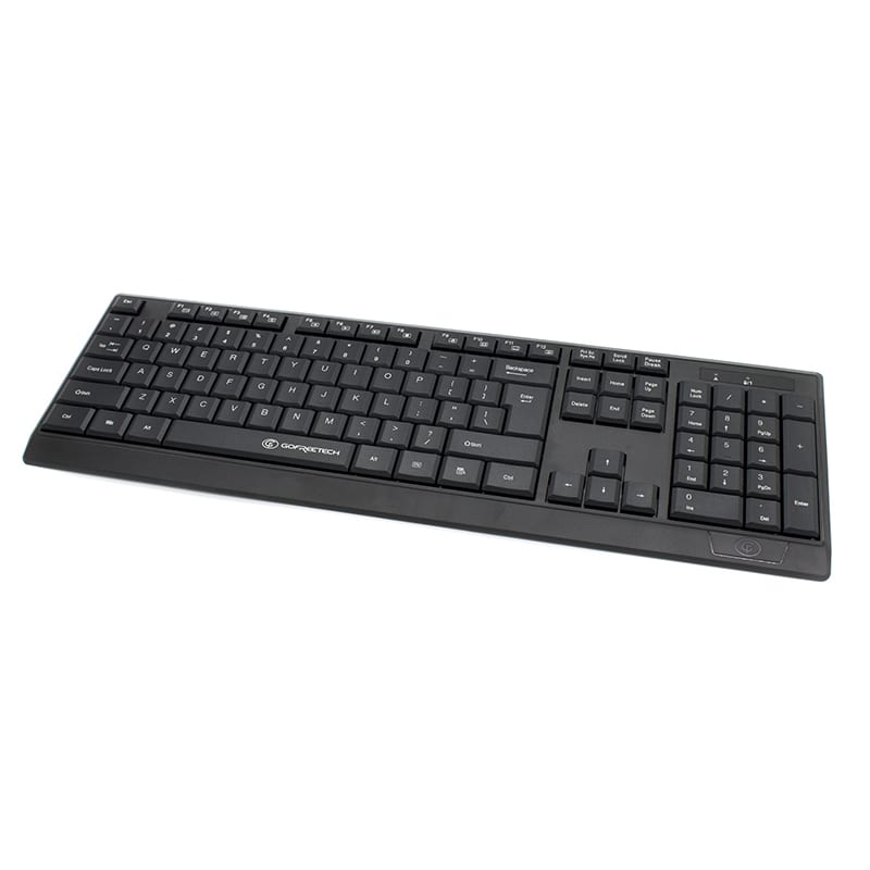 GoFreetech Wireless KB/MOUSE Combo – Black