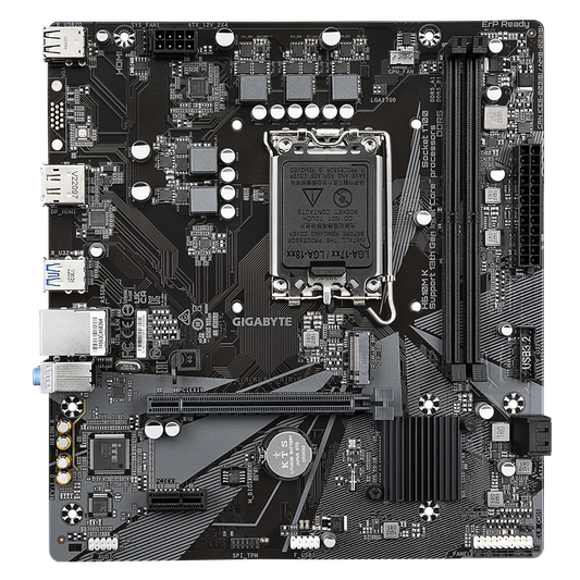 Gigabyte H610M K Ultra Durable DDR4 H610M-K-DDR4 Intel H610 LGA 1700 Raptor Lake Micro-ATX Desktop Motherboard
