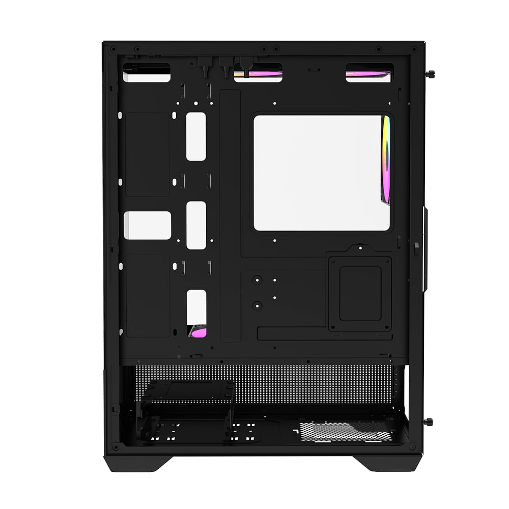 Raidmax I802 AIR E-ATX |ATX | Micro-ATX | Mini-ITX ARGB Mid-Tower Gaming Chassis – Black