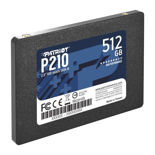 Patriot P210 512GB 2.5 Inch SATAIII SSD
