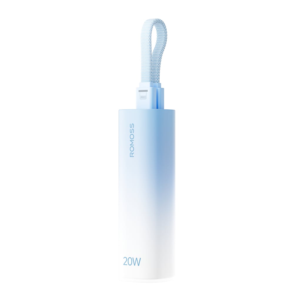 Romoss PSC05 5000mAh 20W Mini Power Bank – Blue