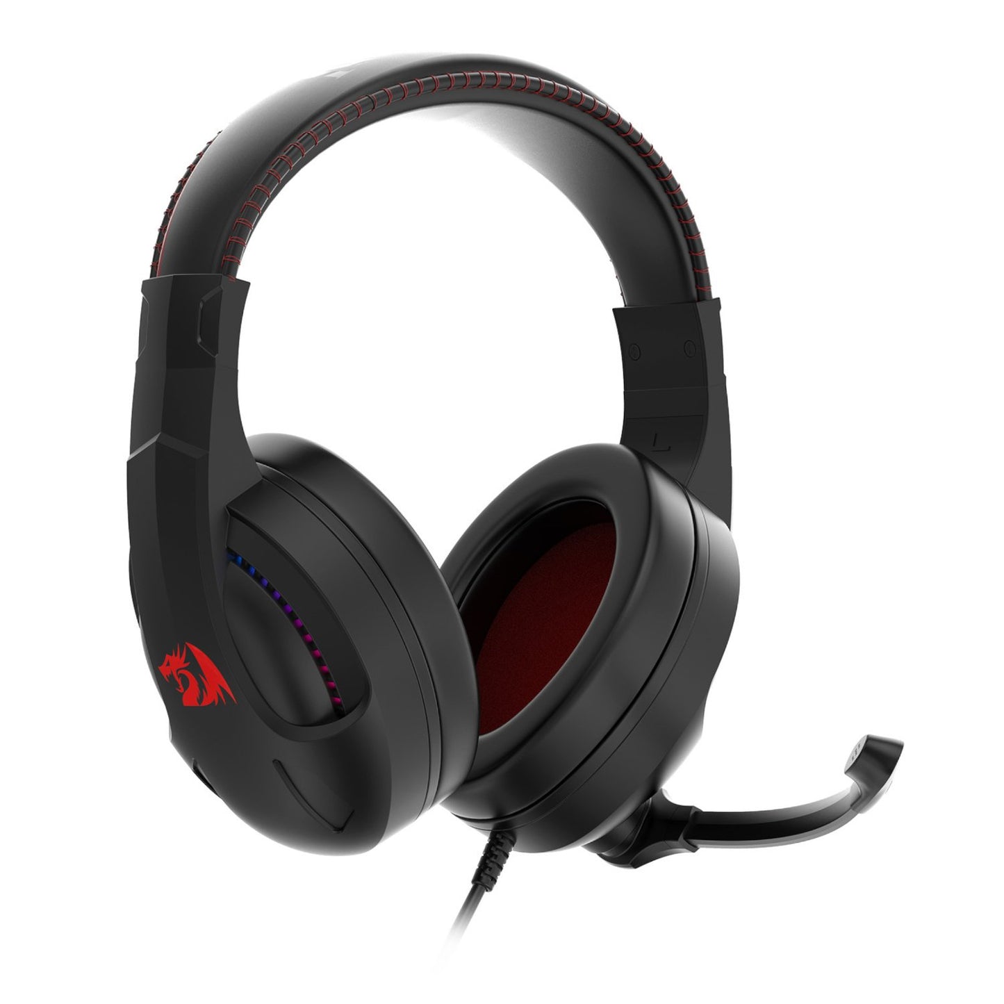 Redragon H211 CRONUS Surround Sound RGB Wired Gaming Headset – Black