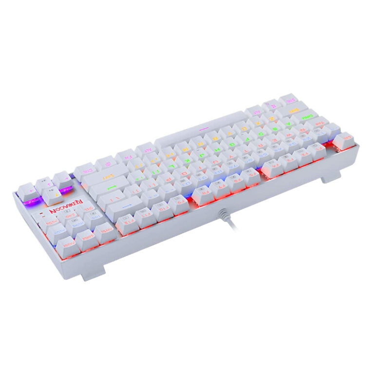 REDRAGON KUMARA Mechanical 87 Key|RGB Backlit Gaming Keyboard – White