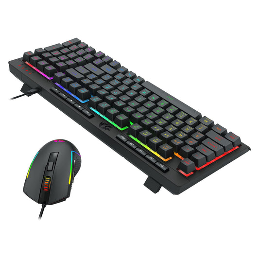 Redragon 4-in-1 Keyboard - Mouse - Mousepad - RGB Headset Gaming Combo