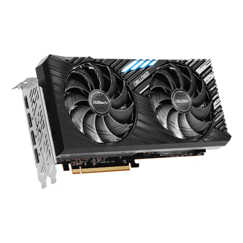 ASRock Radeon RX7800XT Challenger 16GB OC 256-BIT Graphics Card