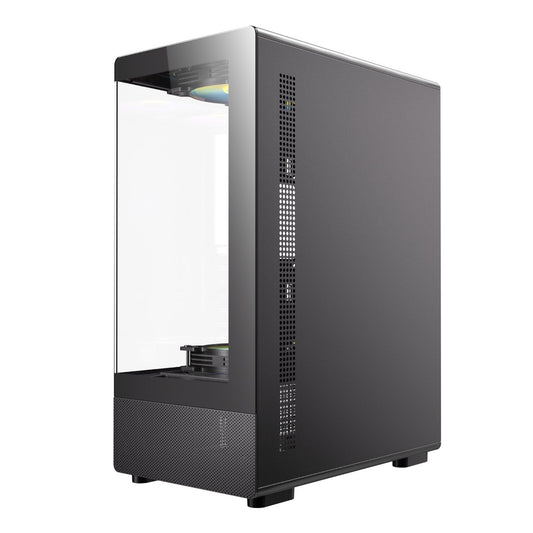 Antec VCX200 RGB Elite ATX Mid-Tower Gaming Chassis – Black
