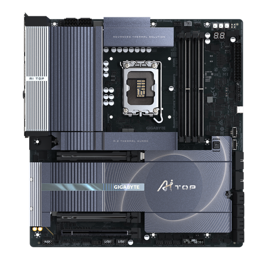 Gigabyte GA-Z890-AI-TOP Z890 AI TOP Intel Z890 Arrow Lake LGA1851 E-ATX Desktop Motherboard