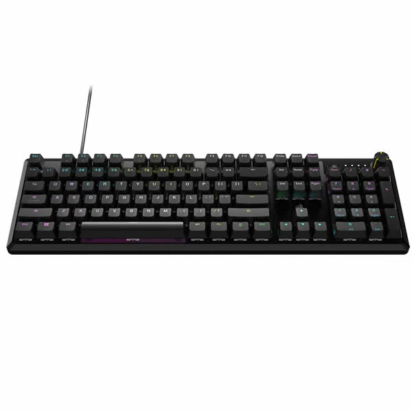 Corsair K70 CORE RGB MLX Red Linear Mechanical Black USB Wired Gaming Keyboard