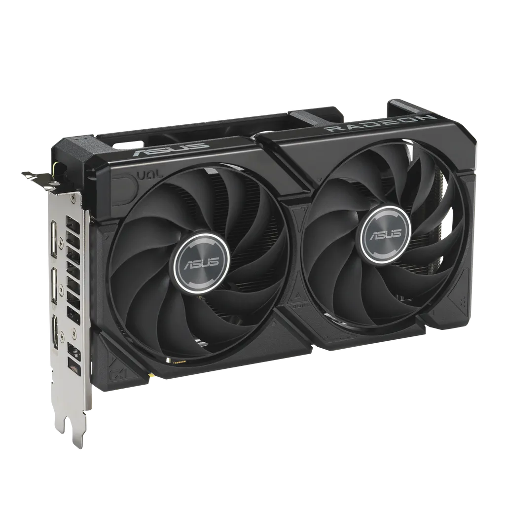 ASUS Radeon RX 9060 XT 8GB DUAL GDDR6 128-Bit PCIe 5.0 Desktop Graphics Card
