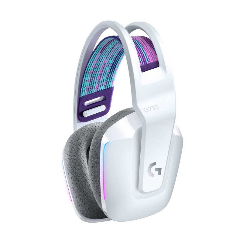 Logitech G733 LIGHTSPEED RGB White Wireless Gaming Headset