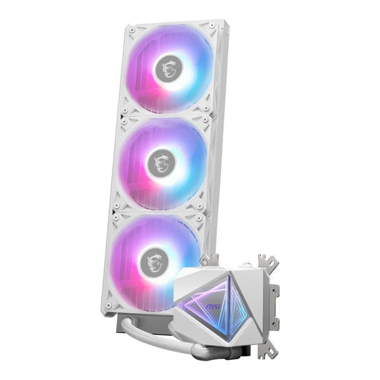 MSI MAG CORELIQUID I360 WHITE 360mm ARGB All-In-One White Liquid CPU Cooler