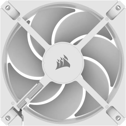 Corsair iCUE AR120 ARGB 120mm PWM 1850 RPM White Case Fan - 3-Pack