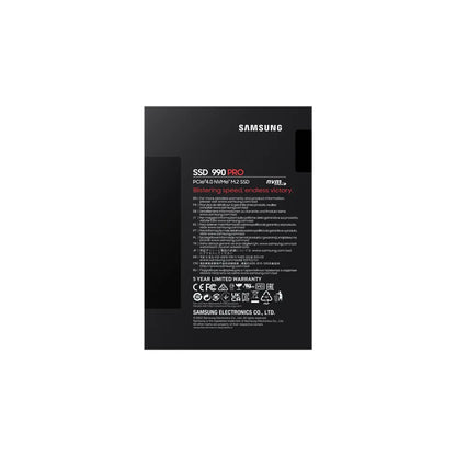 Samsung MZ-V9P2T0BW 990 PRO 2TB NVMe M.2 2280 PCI-Express 4.0 x4 SSD