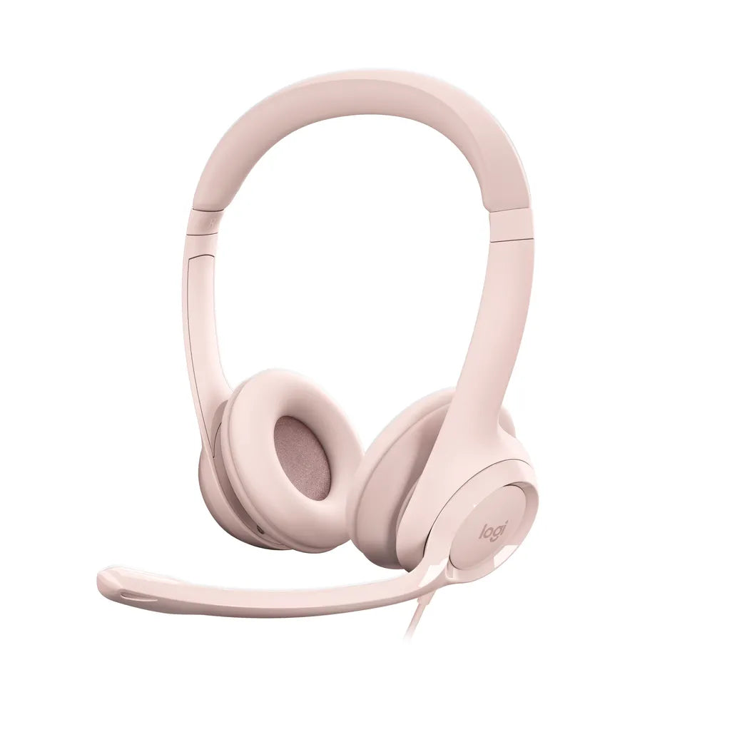 Logitech H390 Rose USB Wired Headset