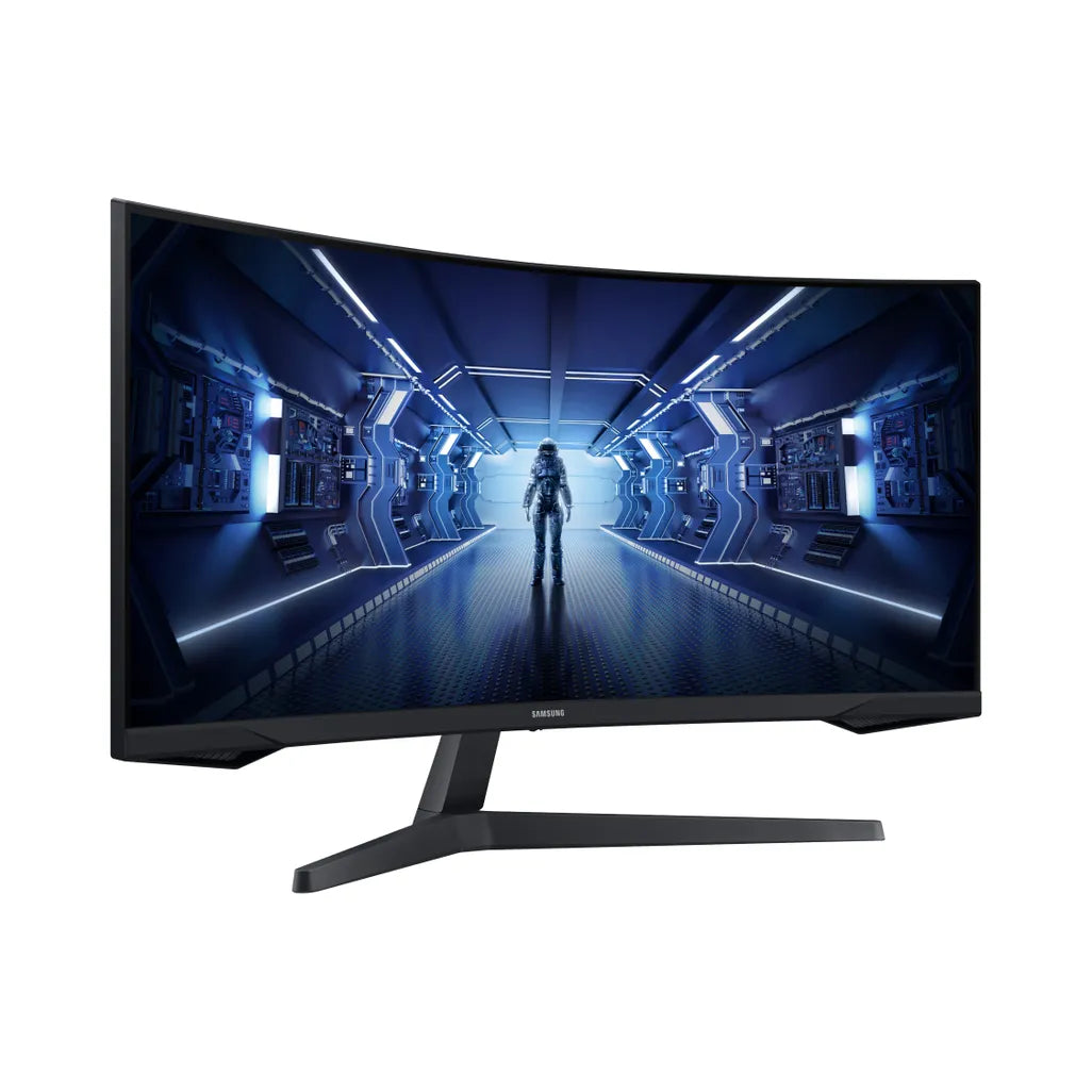 Samsung  Odyssey G5 G55T 34" UWQHD (3440x1440) 1ms 165Hz VA AMD FreeSync Premium 1000R Curved Gaming Monitor