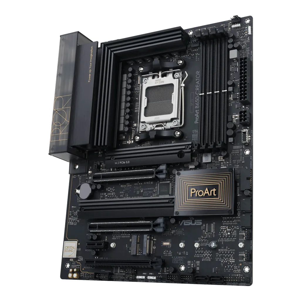 ASUS ProArt B650-CREATOR AMD B650 Ryzen Socket AM5 ATX Desktop Motherboard