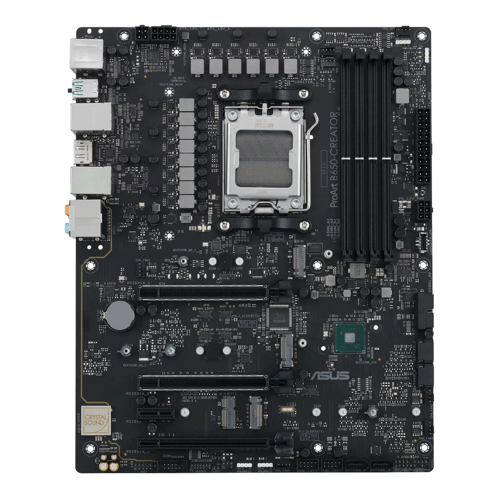 ASUS ProArt B650-CREATOR AMD B650 Ryzen Socket AM5 ATX Desktop Motherboard