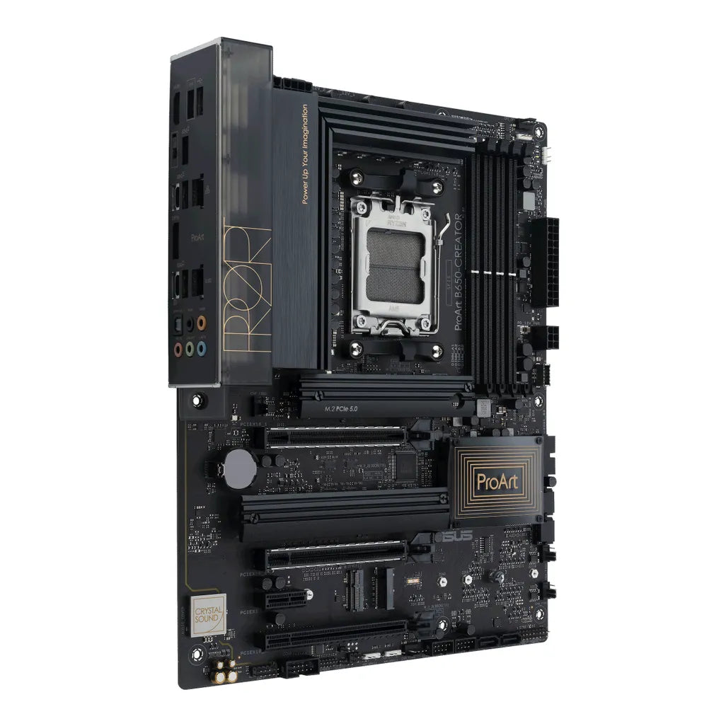 ASUS ProArt B650-CREATOR AMD B650 Ryzen Socket AM5 ATX Desktop Motherboard