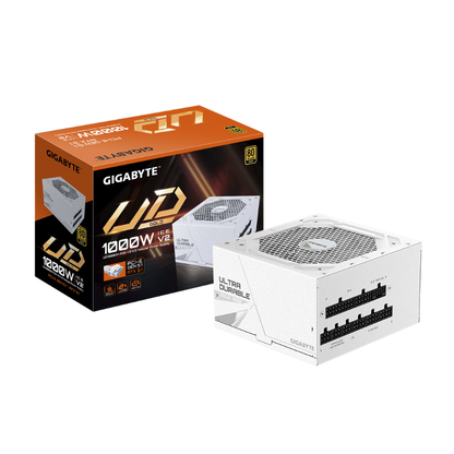 Gigabyte ICE 1000W PCIe 5.0 12VHPWR 80 Plus Gold Fully Modular ATX Desktop Power Supply