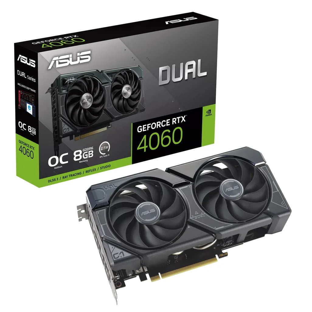 ASUS GeForce RTX 4060 DUAL OC Edition 8GB GDDR6