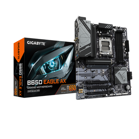 Gigabyte B650 EAGLE AX WiFi AMD B650 Ryzen Socket AM5 ATX Desktop Motherboard